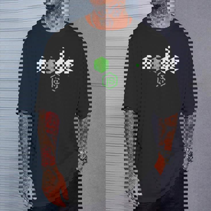 Javascript Programmer Js Node Pc Developers Tシャツ 彼への贈り物