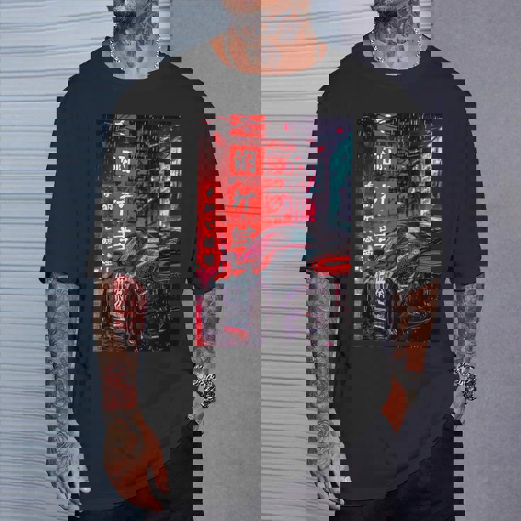 Jdm ジャパン ドリフト レーシング チューニング スポーツカー 東京 ドリフト Tシャツ 彼への贈り物