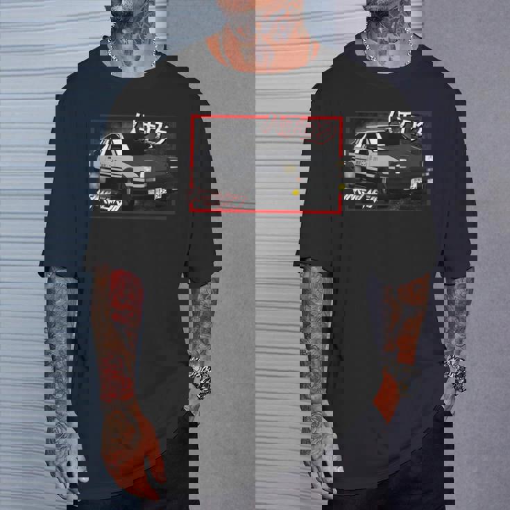 Jdm ドリフト アニメ マンガ 車 八六 Tシャツ 彼への贈り物