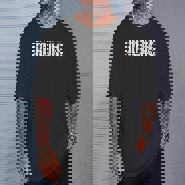 Jirolians 二郎 シンプル 面白い お洒落 ニンニク ジロリアン ラオタ にんにく いらすとや ラーメン二郎 Tシャツ 彼への贈り物