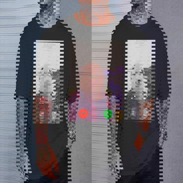 John Pork Is Calling Tシャツ 彼への贈り物