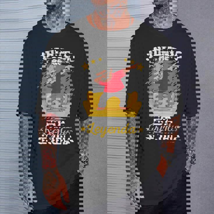 Jubilado 2025 Hombre Esta Leyendae Jubila Jubilación Camiseta unisex Regalos para él