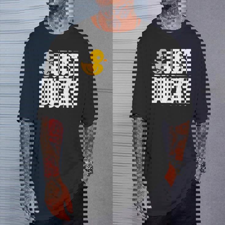 Just Duckyラバーダック Tシャツ 彼への贈り物