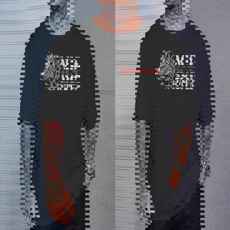 メンズ Keiler Wild 猪 ハンターの諺 Tシャツ 彼への贈り物