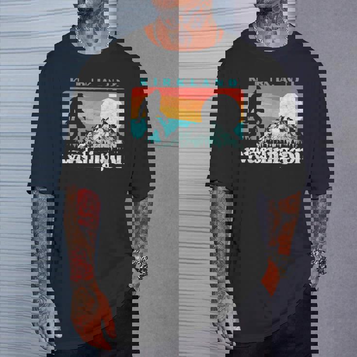 Kirkland Washington Retro 80S Bigfoot Tシャツ 彼への贈り物