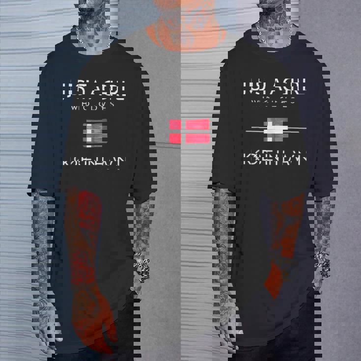 Kobenhavn デンマーク デンマーク コベンヘブン マーメイド Tシャツ 彼への贈り物