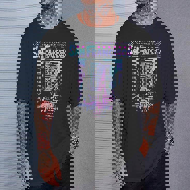 I Left My Heart Inan Francisco Full House Tシャツ 彼への贈り物