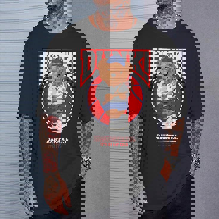 The Legend Teddy Bear Basketballlam Dunk Cool Basketball Tシャツ 彼への贈り物