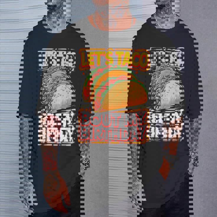 Let's Taco Bout My Birthday シャツ メンズ レディース キッズ タコスパーティー Tシャツ 彼への贈り物