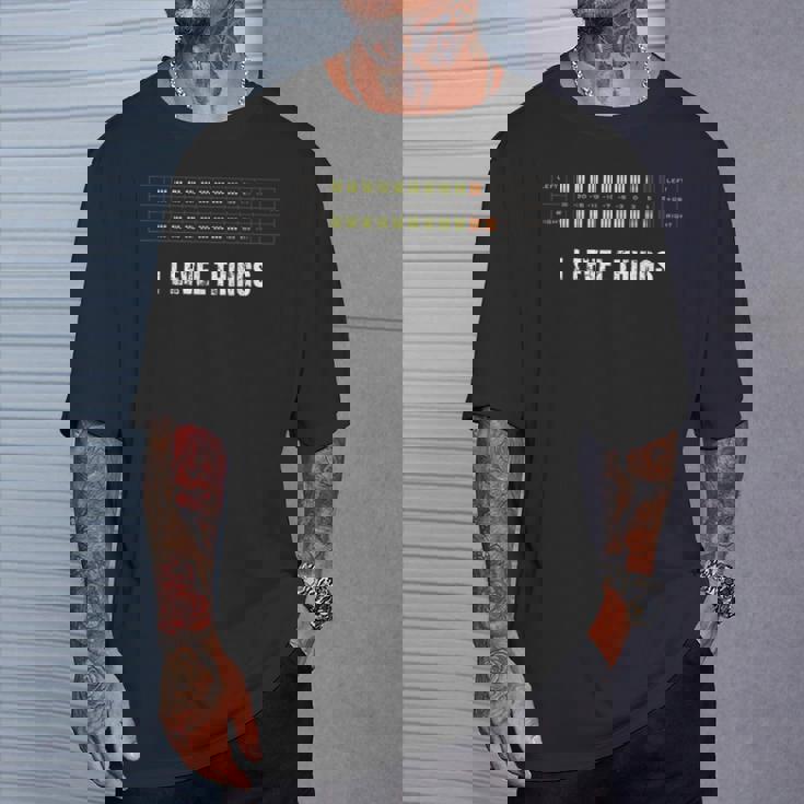 I Level Things サウンドエンジニア レコーディングスタジオu メーターミキサー Dj Tシャツ 彼への贈り物