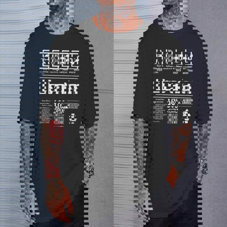 Librarian 面白い図書館ギフト Tシャツ 彼への贈り物