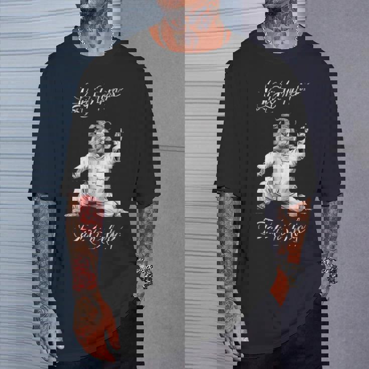 Life Happens 太極拳は面白い陰陽太極拳マーモットを助ける Tシャツ 彼への贈り物