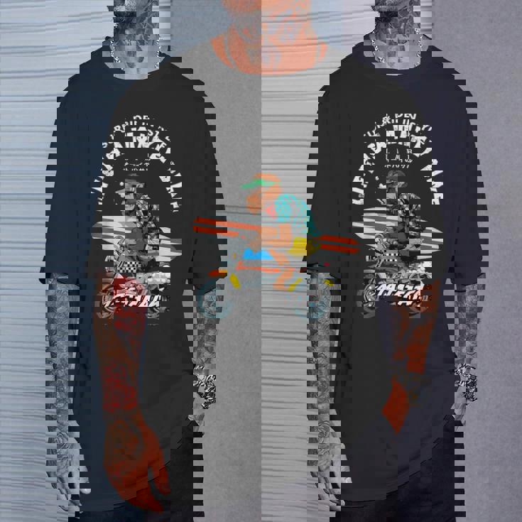 Life Is A Monkey バイク サーフィン 猿版 Tシャツ 彼への贈り物