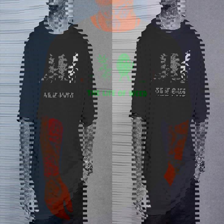 Life Of Weed マリファナ 大麻の引用句 Tシャツ 彼への贈り物