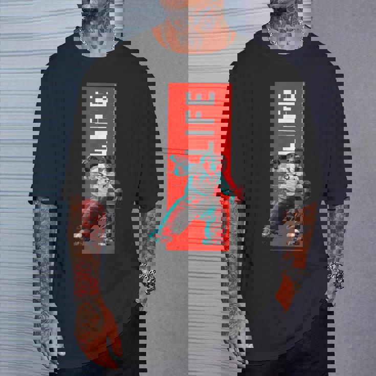 Life Picture Collection チンパンジー（3） Tシャツ 彼への贈り物