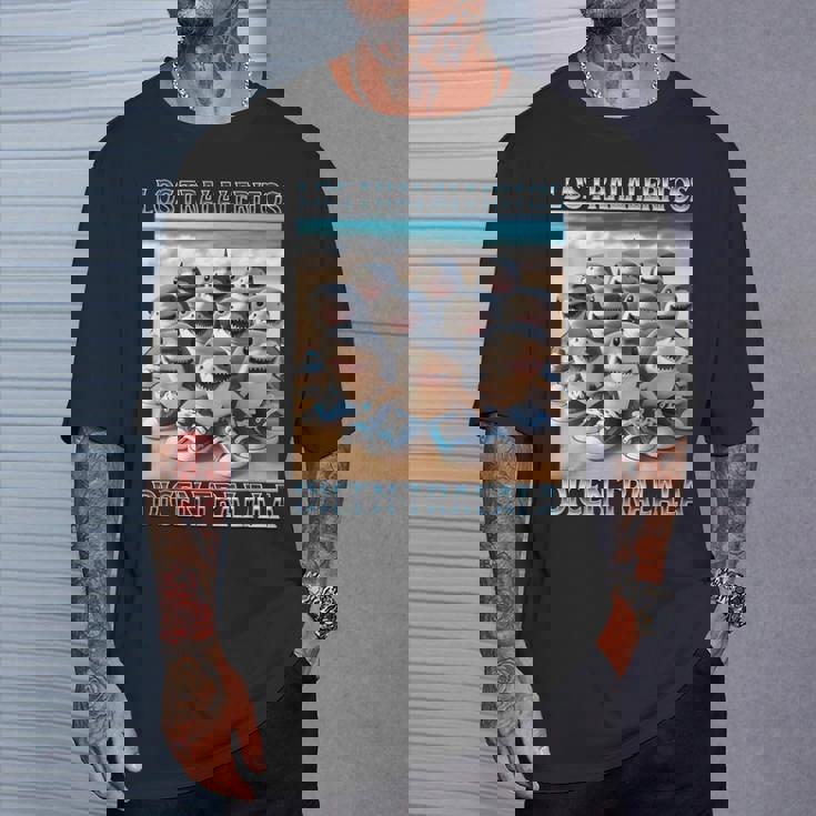 Los Traleritos Dicen Tralala イタリアンブレインロットミーム Tシャツ 彼への贈り物