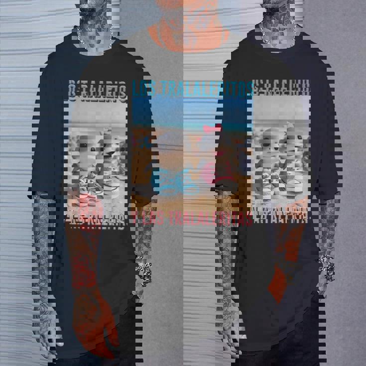 Los Traleritos Y Las Traleritas イタリアのブレインロットモンスター Tシャツ 彼への贈り物