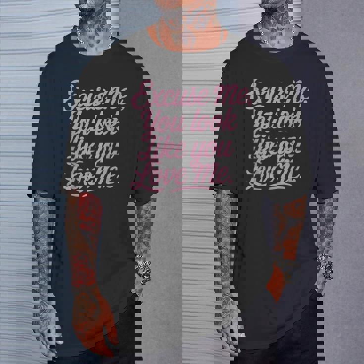 Love バレンタインデー マッチング カップル ギフト Tシャツ 彼への贈り物