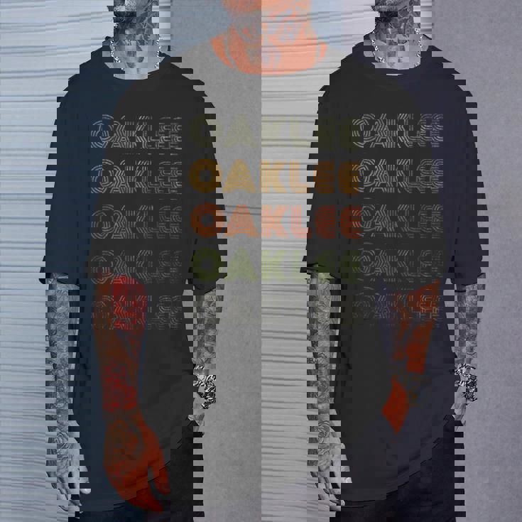 Love Heart Oaklee グランジビンテージスタイル ブラック オークリー。 Tシャツ 彼への贈り物