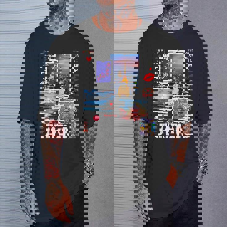 I Love Japan Culture Enjoy Cool Japan Landmarks Photos Tシャツ 彼への贈り物