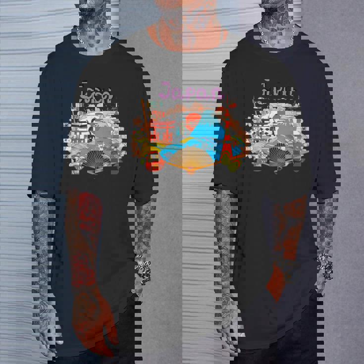 I Love Japan Nature & Culture Tokyo Japan Graphic Tシャツ 彼への贈り物