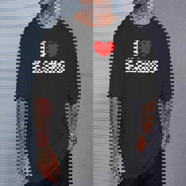 I Love Kaho 私は愛する Kaho Tシャツ 彼への贈り物