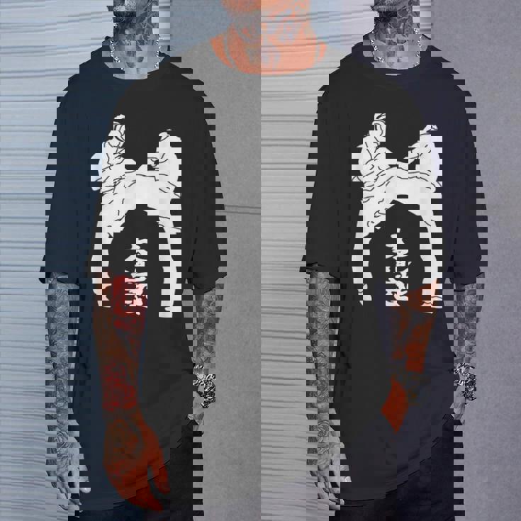 I Love Kudo 大道塾 空手 工藤 黒帯 日本の工藤 Tシャツ 彼への贈り物