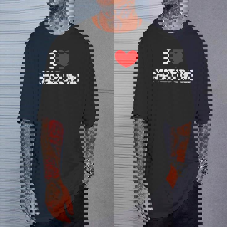 I Love Mayumi 私は愛する Mayumi Tシャツ 彼への贈り物