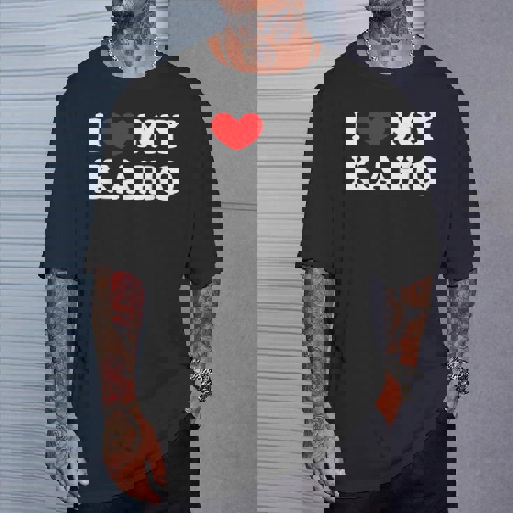I Love My Kaho カホ大好き Tシャツ 彼への贈り物