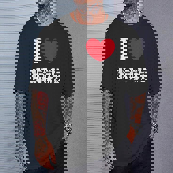 I Love Okinawa 沖縄大好き Tシャツ 彼への贈り物