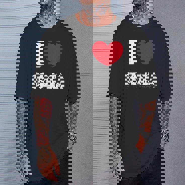 I Love Osaka アイ・ラブ大阪 Tシャツ 彼への贈り物