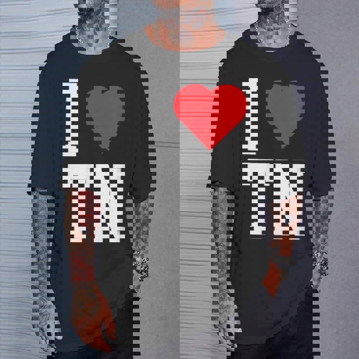 I Love Tennessee Tn Throwback Classic Tシャツ 彼への贈り物