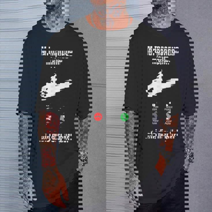 M'appelle チェーンソー ランバージャック&林業チェーンソー Tシャツ 彼への贈り物