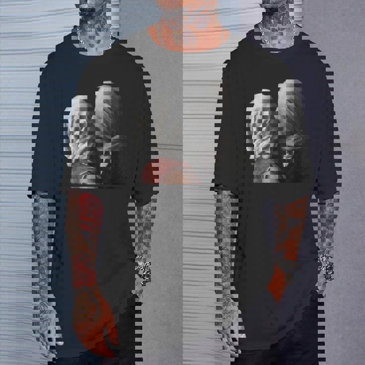 Magritteによるthe Lovers Painting Tシャツ 彼への贈り物