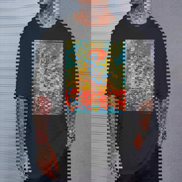 Magzor Gyalmo チベット仏教 タンカ 曼荼羅 仏教 Tシャツ 彼への贈り物