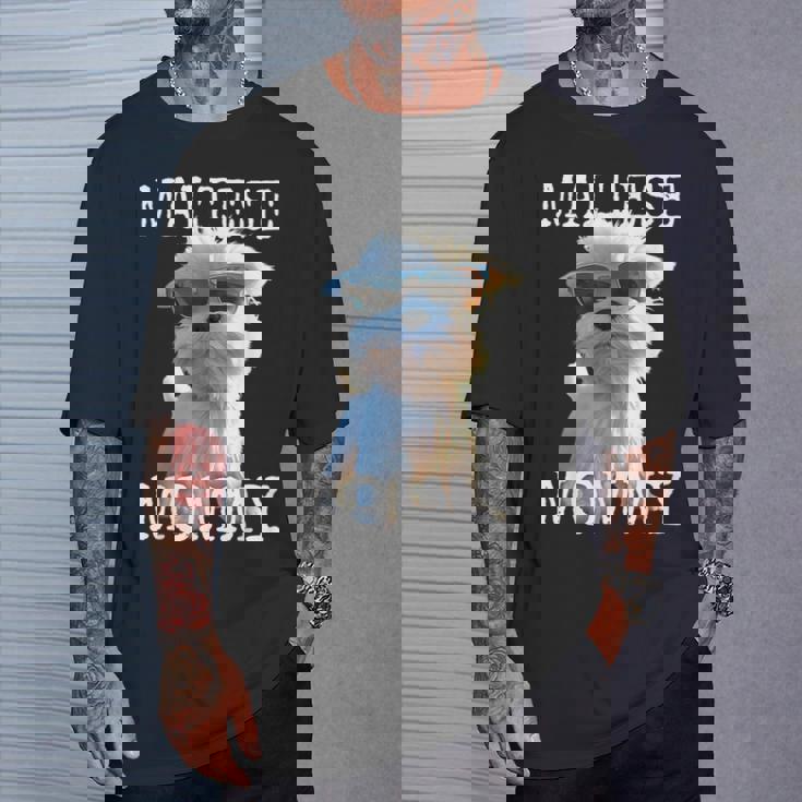 Maltese Mommyマルチーズ ママ 犬 お母さん 母の日 お母さん スウィート・マルチーズ Tシャツ 彼への贈り物