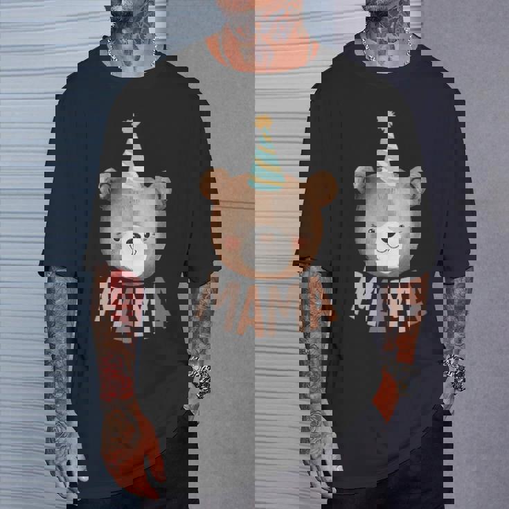 Mama Teddy Bear 1St Birthday Boy Girl Family Matching Party T-Shirt Gifts for Him Mama Teddy Bear 1St Birthday Boy Girl Family Matching Party T-Shirt Gifts for Him