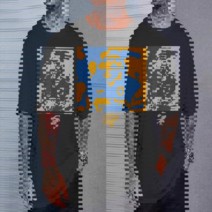 Maradona Boca 1995 ペイント Tシャツ 彼への贈り物