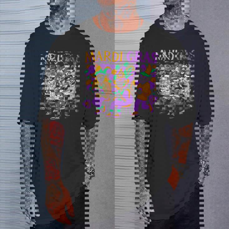 Mardi Gras ビデオゲームコントローラー シェア スチームフレンズ Tシャツ 彼への贈り物