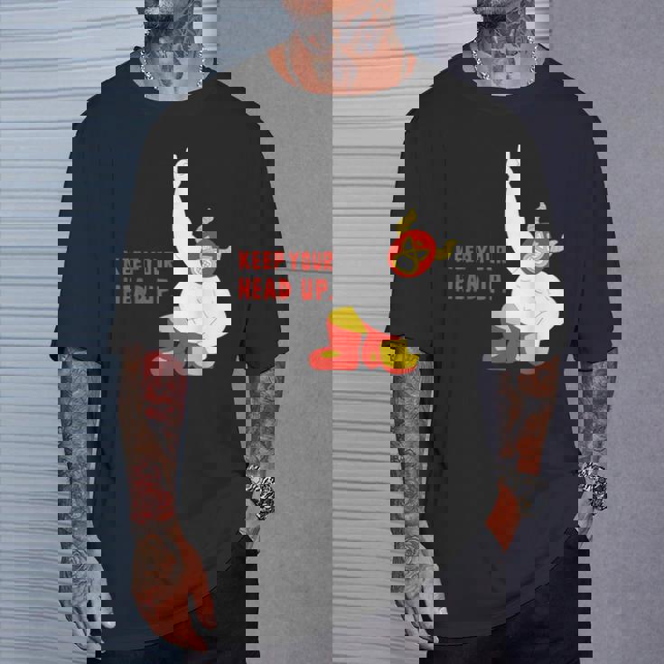 Maskman Istrongest マスクマン Keep Your Head Up レスリング Tシャツ 彼への贈り物