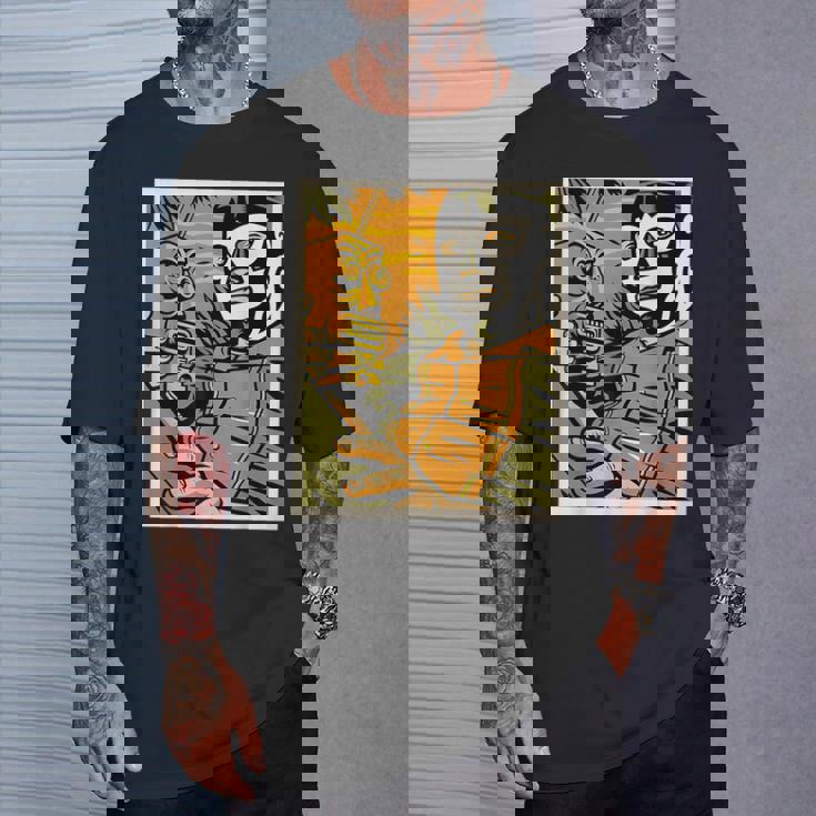 Mex-Art デーモンブルルチャリブレ メキシカンレスラーレジェンド Tシャツ 彼への贈り物