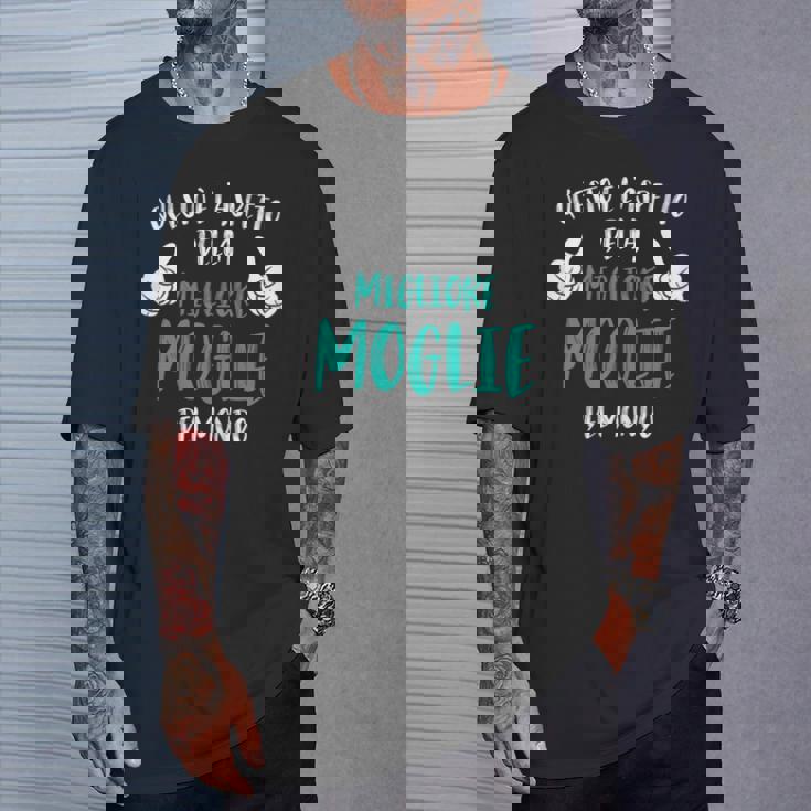 Migliore Moglie Del Mondouper Giorno Del Matrimonio Maglietta Regalos para él