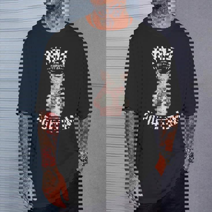 Mmaファイトチーム 面白い総合格闘技の豚 Tシャツ 彼への贈り物