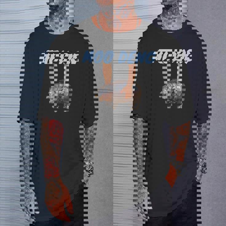 Moo-Deng Baby Pygmy Hippo Cute Zoo For Family Tシャツ 彼への贈り物