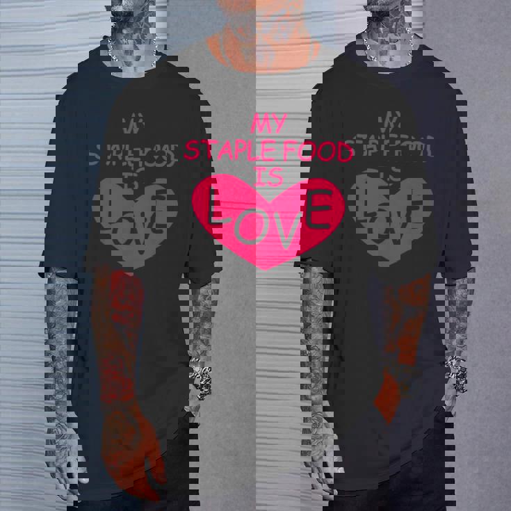Mytaple Food Is Love Tシャツ 彼への贈り物