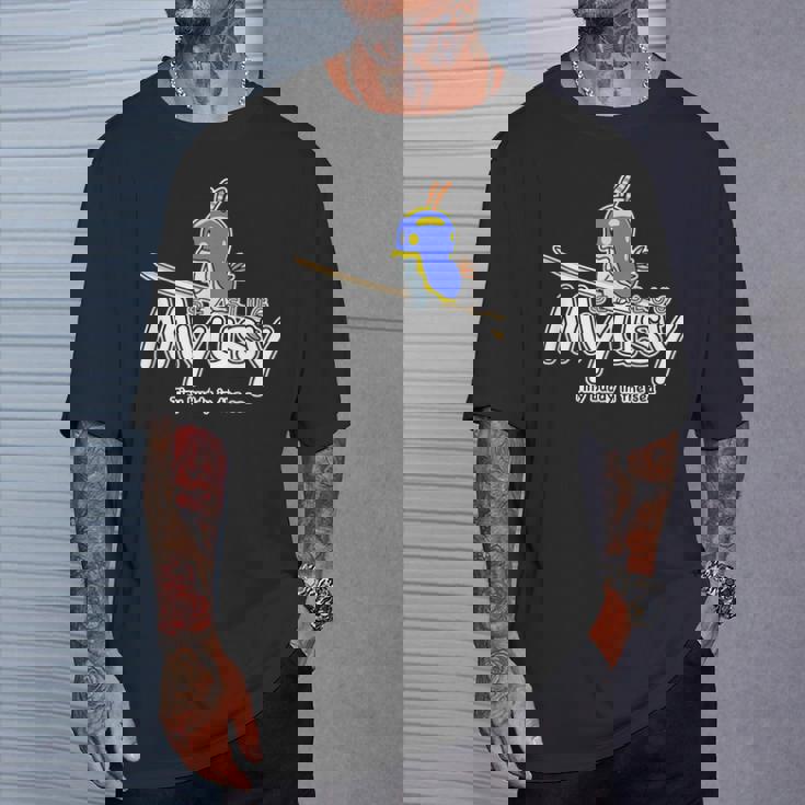 Myusy Wave Waiting Tシャツ 彼への贈り物