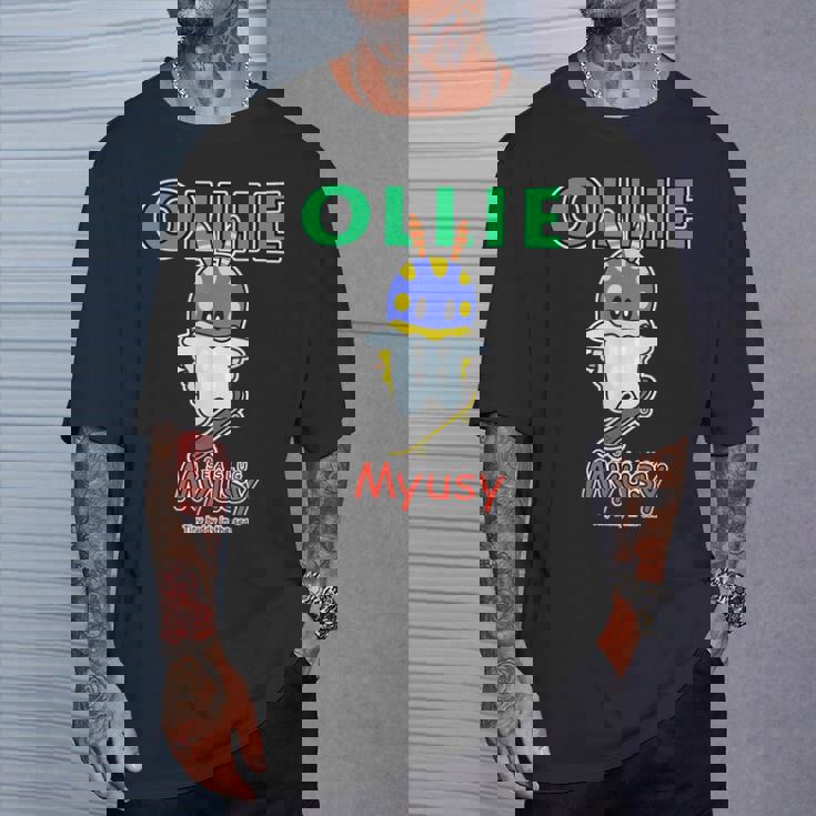 Myusy スケートボード トリック オリー Tシャツ 彼への贈り物