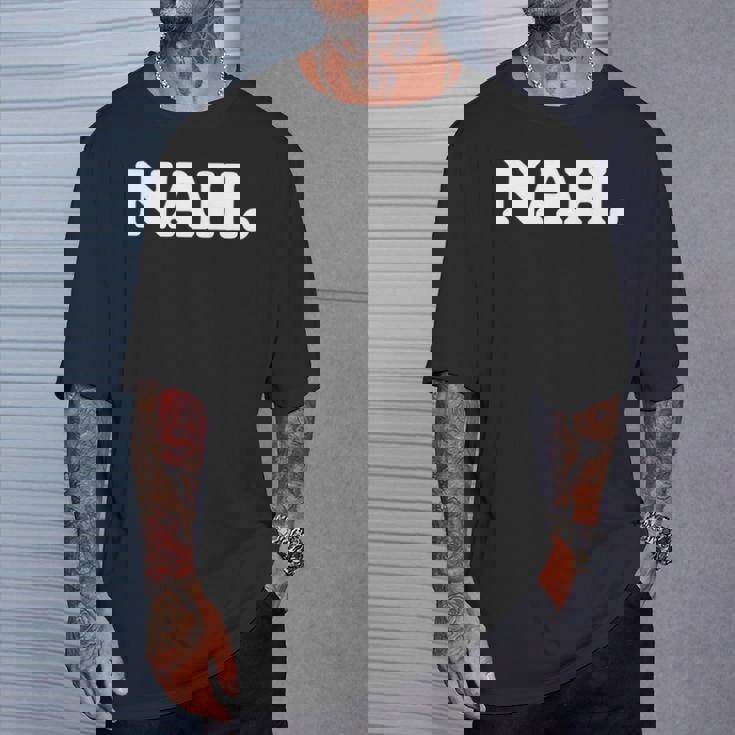 Nah Minimalist Nihilist Pessimist Introvert Graphic 長袖tシャツ Tシャツ 彼への贈り物