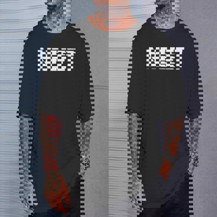 Neet 教育や雇用や訓練ではありません 長袖tシャツ Tシャツ 彼への贈り物