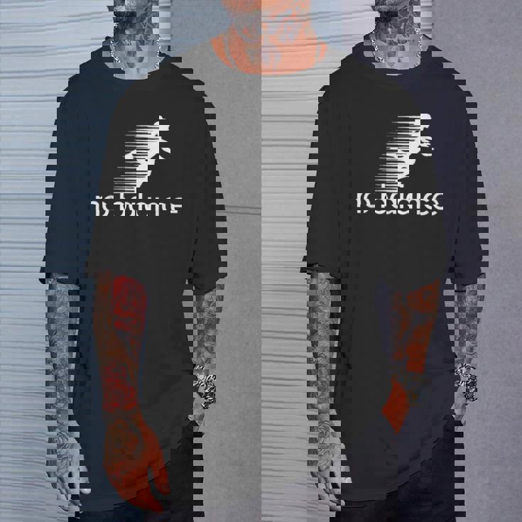 No Balance Girl スポーツとユーモアのための面白いパロディデザイン Tシャツ 彼への贈り物